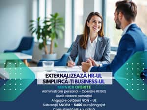 Servicii Resurse Umane (HR) – Externalizare completă | Suport juridic