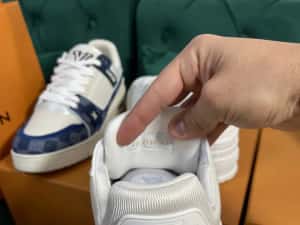 Adidasi Louis Vuitton piele naturala 100% Premium Full Box colectie noua — miniatura 6