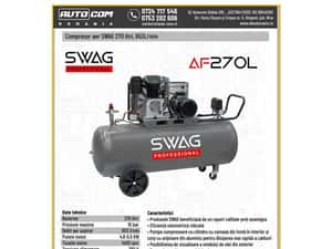 Compresor SWAG AF270L || 270l || 653l/min || 380V — miniatura 9