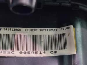 Airbag volan 96764125ZD Peugeot 3008 1 (facelift) (2013 - 2016) — miniatura 2