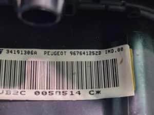 Airbag volan 96764125ZD Peugeot 3008 1 (facelift) (2013 - 2016) — miniatura 10