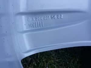 Set jante Mercedes-Benz GLK R17 seria 8J 7,5Jx17 H2 ET 47.5 57 - 5x112 — miniatura 4