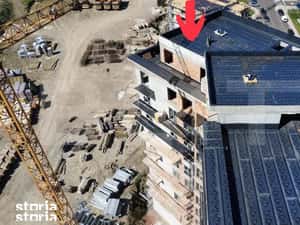 Penthouse 90 mp utili, terasa 40 mp, zona Tudor, Skyline — miniatura 2