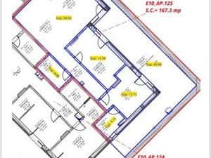 Penthouse 90 mp utili, terasa 40 mp, zona Tudor, Skyline — miniatura 3