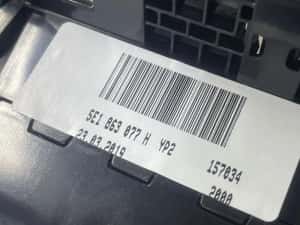 Scrumiera 5E1863077H Skoda Octavia 3 (facelift) (2017 - 2020) — miniatura 4