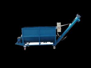 Amestecator orizontal 1000 l cu snec de descarcare — miniatura 1