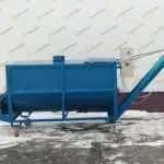 Amestecator orizontal 1000 l cu snec de descarcare — miniatura 7