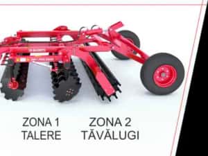 Grape cu discuri pe doua randuri  PALLADA 2400 tractată — miniatura 5