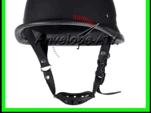 Casca moto Chopper Nazy WW2 Nazist German - Negru Mat - M, L, XL