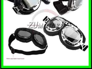 Casca moto Chopper Nazy WW2 Nazist German - Negru Mat - M, L, XL — miniatura 7