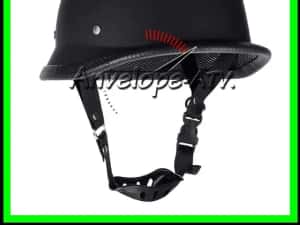 Casca moto Chopper Nazy WW2 Nazist German - Negru Mat - M, L, XL — miniatura 10