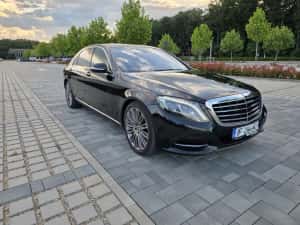 Mercedes s350 long proprietar impecabila estetic si tehnic ventilatie masaj tv/dvd soft close night vision — miniatura 3