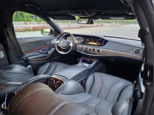 Mercedes s350 long proprietar impecabila estetic si tehnic ventilatie masaj tv/dvd soft close night vision — miniatura 7