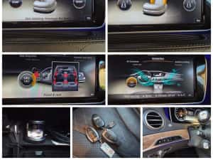 Mercedes s350 long proprietar impecabila estetic si tehnic ventilatie masaj tv/dvd soft close night vision — miniatura 9