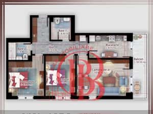 Apartament 3 camere compact  Titan Pallady Metrou Nicolae Teclu