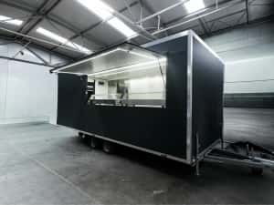 Rulota Comerciala 6m Premium Echipata Fast Food, Grill, Street Food Truck — miniatura 3