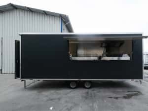Rulota Comerciala 6m Premium Echipata Fast Food, Grill, Street Food Truck — miniatura 6