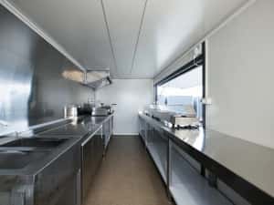 Rulota Comerciala 6m Premium Echipata Fast Food, Grill, Street Food Truck — miniatura 8