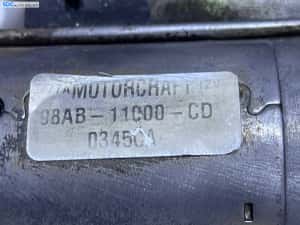 Electromotor cu 10 Dinti Cutie Manuala Ford Fusion 1.25 16V 2002 - 2012 Cod 98AB-11000-CD [S0003] — miniatura 4