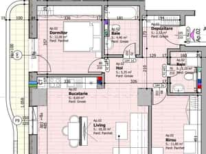 Apartament 3 camere direct de la dezvoltator-MAGIC DANUBE RESIDENCE- — miniatura 6