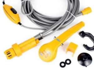 Dus Camping drumetii cu pompa de Apa 12V pentru Voiaj