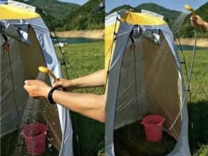 Dus Camping drumetii cu pompa de Apa 12V pentru Voiaj — miniatura 8