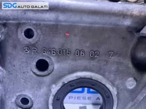 Capac Vibrochen Arbore Cotit Distributie Motor cu Suport Filtru Ulei Mercedes W203 C Class C200 C220 2.2 CDI 2000 - 2007 Cod R6460150602 [M8614] — miniatura 4