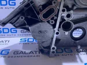 Capac Vibrochen Arbore Cotit Distributie Motor cu Suport Filtru Ulei Mercedes W203 C Class C200 C220 2.2 CDI 2000 - 2007 Cod R6460150602 [M8614] — miniatura 7