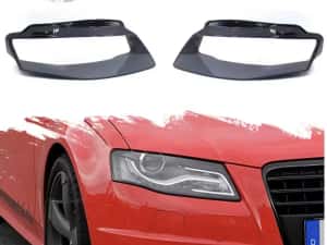Sticla far Audi A4 B7 B8 sau b8.5 facelift 2008-2015 — miniatura 5