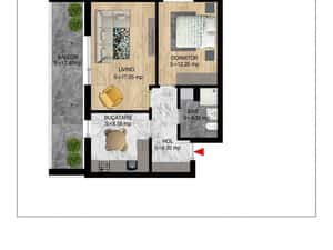 Apartament 2 camere Theodor Pallady Metrou Nicolae Teclu 0% com — miniatura 4