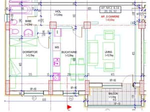 Apartament 2 camere decomandat — miniatura 5