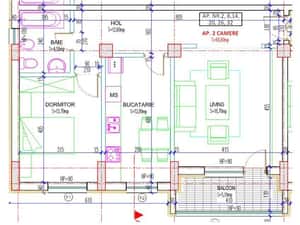 Apartament 2 camere decomandat — miniatura 6