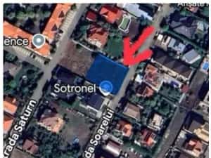 PROPRIETAR vand teren 932mp aproape de Fropin in Dumbrăvița front 30m str.Soarelui asfalt — miniatura 2