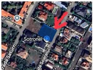 PROPRIETAR vand teren 932mp aproape de Fropin in Dumbrăvița front 30m str.Soarelui asfalt — miniatura 4