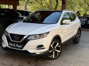Nissan Qashqai 123.000 km 1.5 dci 110cp Camera 360 Navi Panorama, Alb Perlat