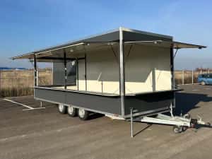 Rulote Comerciale Premium Fast Food Truck Complet Echipate, 6m, Personalizabile, In Stoc Si La Comanda — miniatura 4