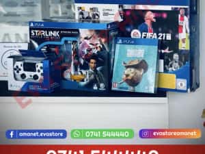 Consola Gaming SONY Playstation 4 (PS4) Slim 500GB Controller Jocuri — miniatura 9