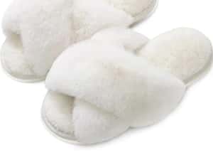 Papuci de damă fuzzy Jane Troides  40-41 — miniatura 8