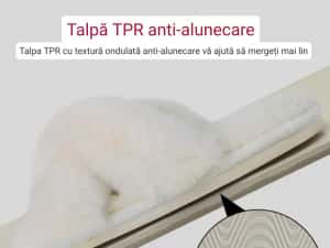 Papuci de damă fuzzy Jane Troides  40-41 — miniatura 10