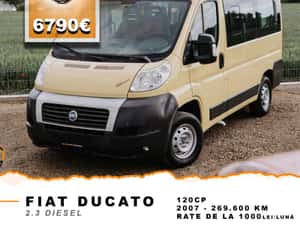 FIAT DUCATO 9 locuri, 2.3 DIESEL 120CP, 2007, 269600 km — miniatura 1