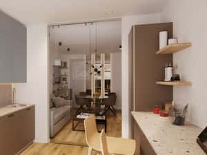 HILS Titanium faza 2 Studio dublu tip 2A cu grădină — miniatura 6