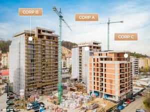 Apartament 2 camere |Răcădău | Bloc C - etaj 4 — miniatura 3