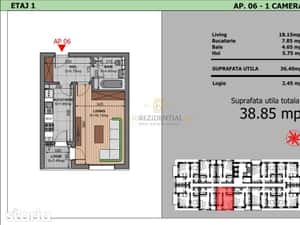 Garsoniera moderna de vanzare, Berceni, Sector 4, Parc Tudor Arghezi — miniatura 6