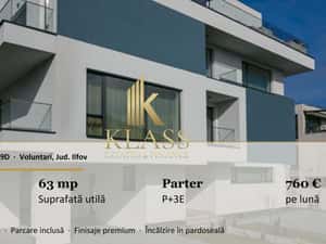 2 Camere Premium | Flow Homes | Gradina Privata | 63 mp | Parcare Priv — miniatura 6