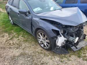 Mazda 6 avariata an 2023 cu 2000 km inmatriculata — miniatura 1
