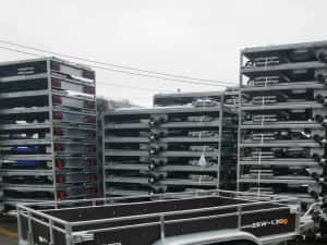 REMORCA CARGO/1300Kg CU SISTEM FRANARE, GRATUIT: Roata Sustinere, Civ RAR & Numar Provizoriu — miniatura 5