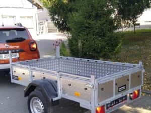 Remorca Rotaru Trailers M2 750kg 2m/1,15m — miniatura 3