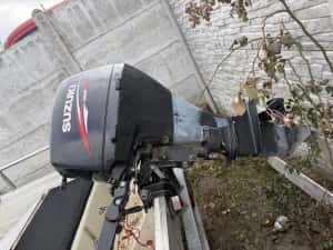 Barcă aluminiu cu motor 15 cp — miniatura 4