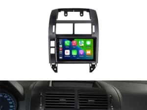 NAVIGATIE Android 14 VW POLO 2004 2011  Waze YouTube CarPlay + CAMERA — miniatura 5