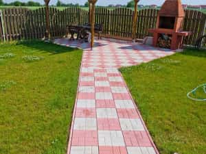 Pavaj borduri pavele pentru gradina si piscina. Montaj pavaj — miniatura 7
